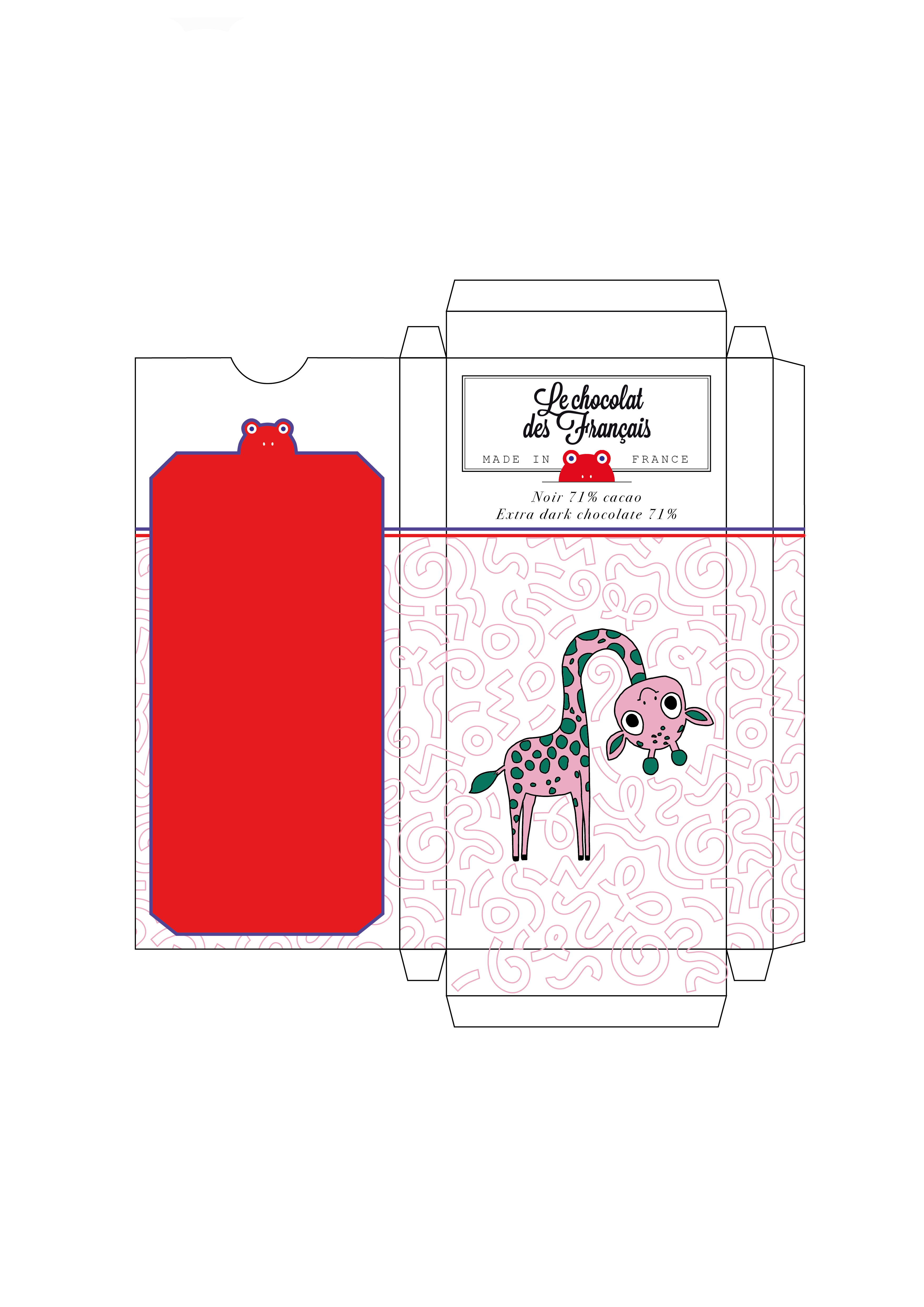 Chocolat des Français — dieline