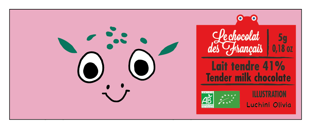 Chocolat des Français — étiquette