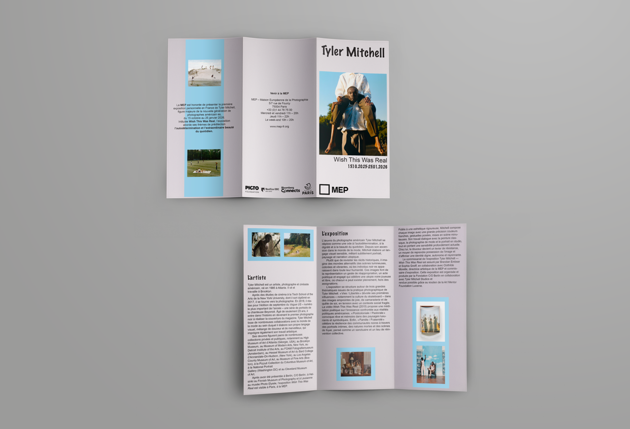 Tyler Mitchell MEP — dépliant 1